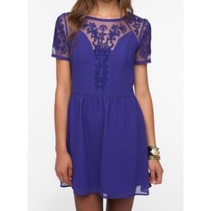 NWOT Urban Outfitters Kimchi Blue Emma Crepe Dress
